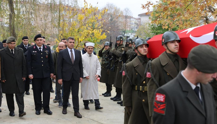 Kahraman Kıbrız Gazimize son veda