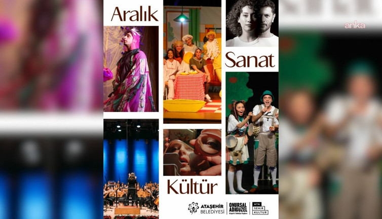 Sanat, tiyatro, çocuk kahkahası: Aralık’ta Ataşehir festival gibi!