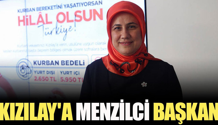 Kızılay'a Menzilci başkan