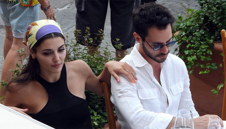 Hakan Sabancı Hande Erçel'i yalnız bıraktı. Sinirli hali dikkat çekti