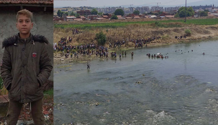 Çaya giren 14 yaşındaki Kemal boğuldu