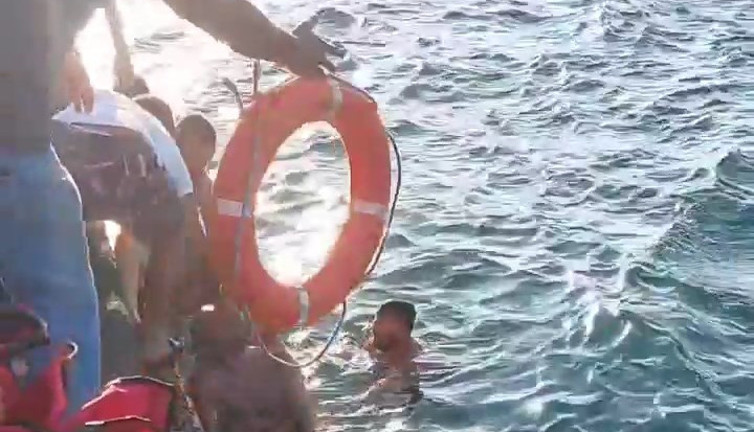 Sarıyer’de boğulma tehlikesi geçiren kişiyi vatandaşlar kurtardı