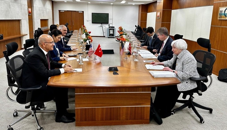 Bakan Şimşek G20’de ABD'li mevkidaşı Yellen ile görüştü
