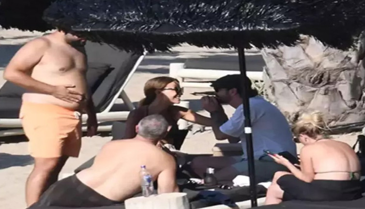 Ahmet Kural ve Çağla Gizem Şahin balayında görüntülendi