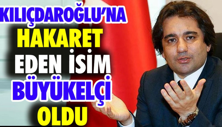 Kemal Kılıçdaroğlu'na hakaret eden isim Büyükelçi oldu