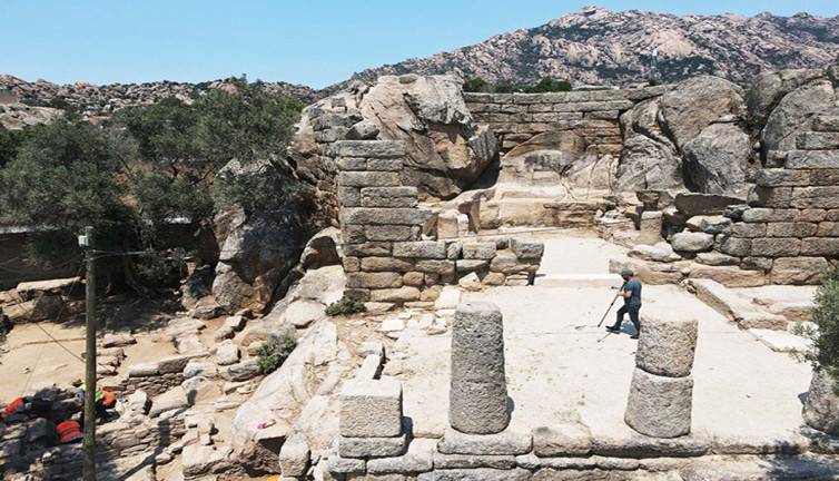 Herakleia Antik Kenti'ne ait yapılar keşfedildi
