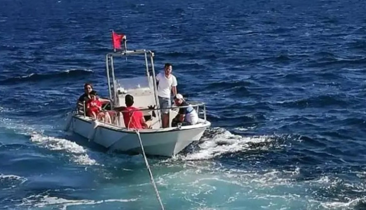 Ambarlı açıklarında sürüklenen teknede yeni gelişme