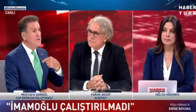 Sarıgül'den 'ajanda' açıklaması. CHP'de görev yapan kimsenin ajandasının olma hakkı yok