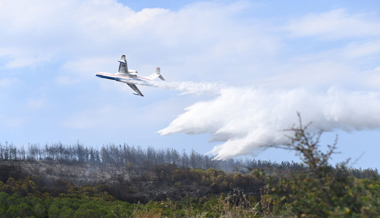 Çanakkale'deki orman yangını kontrol altına alındı (07 Ağustos 2023)