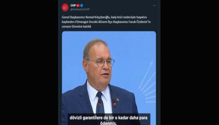 CHP'de yanlış tweet gündem oldu