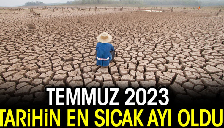 Temmuz 2023 tarihin en sıcak ayı oldu