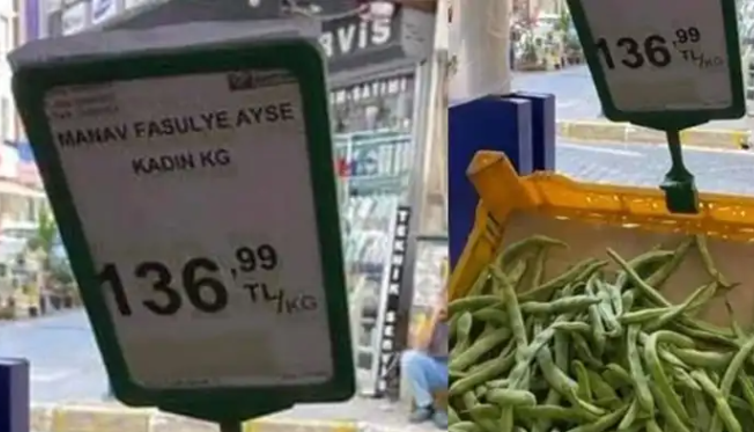 Fasülyeye Ayşe hanımefendi diyeceksiniz. Emekliler beslenme yetersizliğinden birer birer gidecek