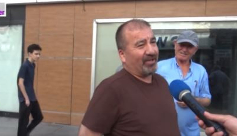 Sokak röportajında konuşan AKP'li gurbetçi, Avrupa'nın yaşam şartlarını övdü
