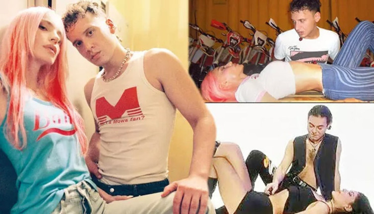 Edis, Gülşen'in göbeğinden kiraz yedi. Serdar Ortaç’a 'Karabiberim' göndermesi