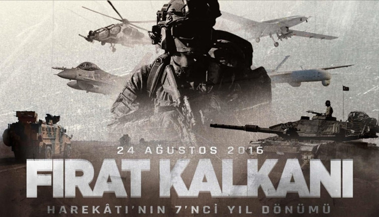 MSB'den Fırat Kalkanı Harekatı'nın 7'nci yılı mesajı