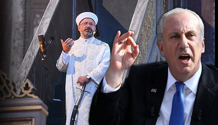 Muharrem İnce'den Diyanetin 30 Ağustos hutbesine tepki: Atatürk'e rahmet okumayanlar FETÖ'nün çocuğudur