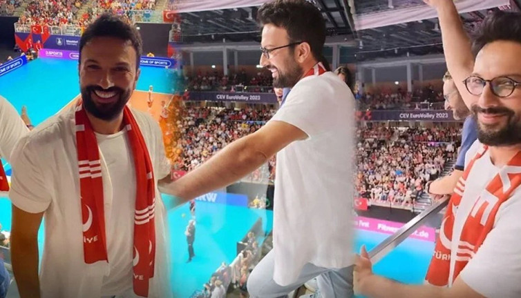 Tarkan Almanya'da Filenin Sultanlarına destek verdi