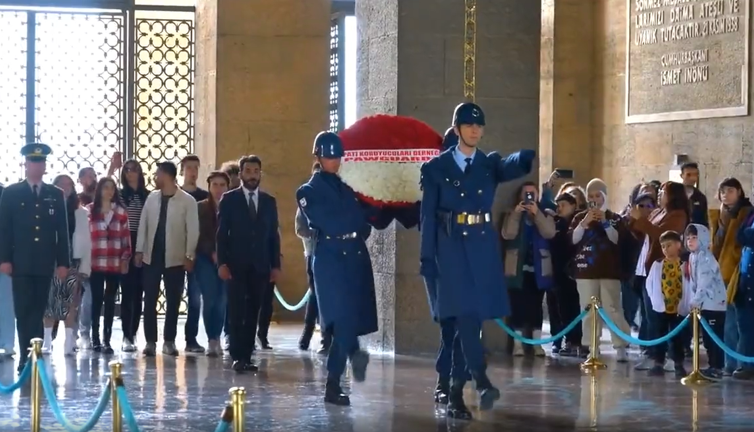 Erkin Erdoğdu Anıtkabir'de özel protokol yaptırdı