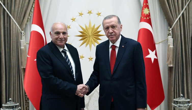 Erdoğan, Cezayir Dışişleri Bakanı Attaf'ı kabul etti