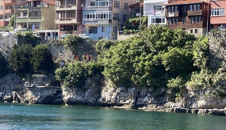 Tarihi Amasra Kalesi’nde 3 ay sürecek çalışmalar başladı