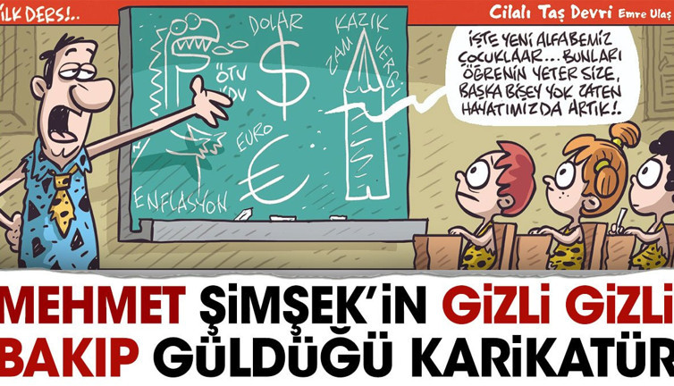 Buz gibi gerçeğin karikatürü. Emre Ulaş hicvin babasını çizdi