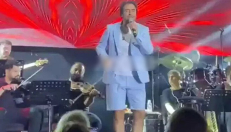 Mahsun Kırmızıgül kendini eleştirenlere yanıt verdi. Sahneye kısa şortla çıktığı için linç yemişti