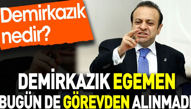 Demirkazık Egemen bugün de görevden alınmadı. Demirkazık nedir?