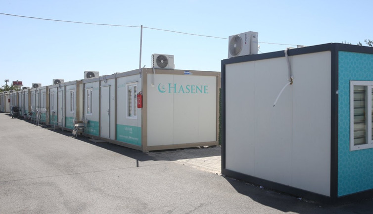 Hasene Konteyner Kent’te klima kurulumu tamamlandı