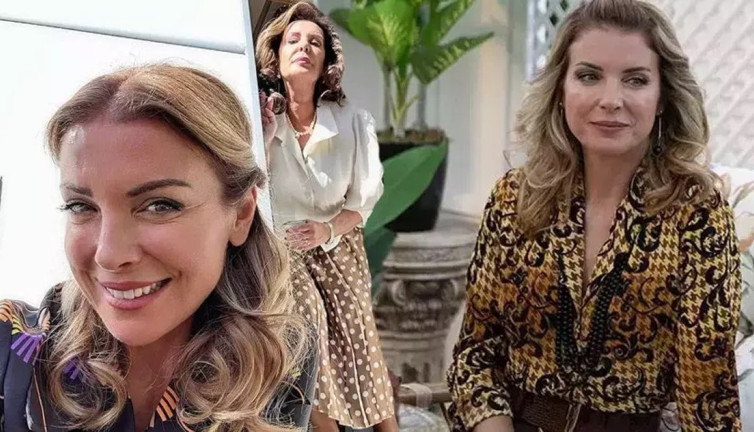 Özge Özberk kaynanasını çekiştirdi. “Kaynanam beni karavandan attı”