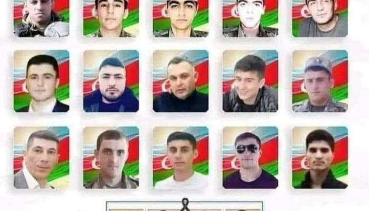 Karabağ’da şehit olan polis ve askerlerin resimleri yayımlandı