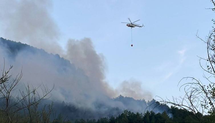 Karabük'te orman yangını (21 Eylül 2023)