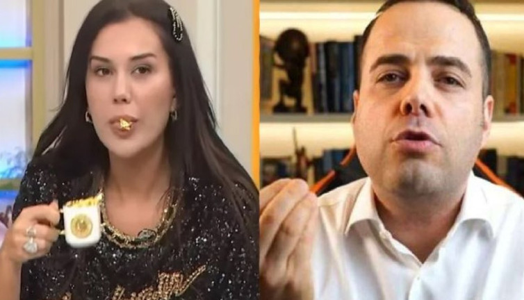 Özgür Demirtaş Dilan Polat’ı fena yakaladı. “Türk kahvemi altın tozuyla sırf birilerini rahatsız etmek için içiyorum” demişti