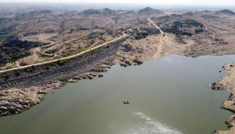 Koca barajın doluluk oranı yüzde 9’a geriledi
