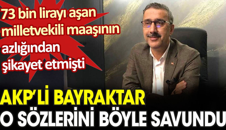 73 bin liraya burun kıvıran AKP'li milletvekili o sözlerini böyle savundu