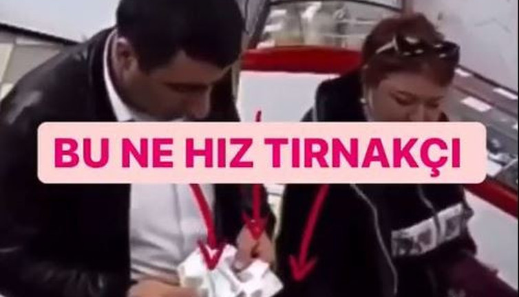 Para üstünü jet hızıyla kaybetti kasiyer kendinden şüphelendi. Çok ama çok hızlı