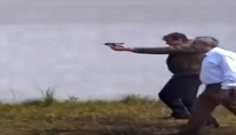 Uğur Dündar MİT’in efsanesi Hiram Abas’la atış talimi görüntülerinin perde arkasını açıkladı