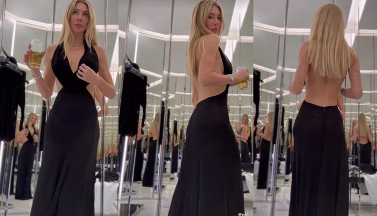 Şeyma Subaşı boşanır boşanmaz bu elbiseyle poz verdi