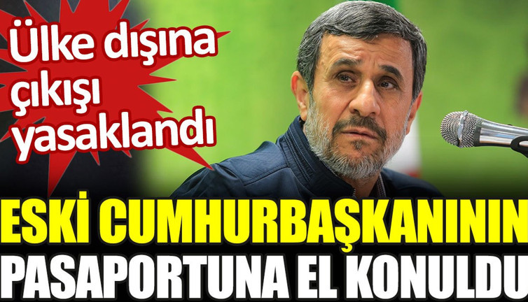 Eski cumhurbaşkanının pasaportuna el konuldu. Ülke dışına çıkması yasaklandı