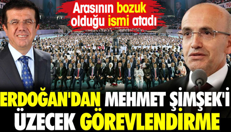 Erdoğan'dan Mehmet Şimşek'i üzecek görevlendirme. Arasının bozuk olduğu ismi atadı
