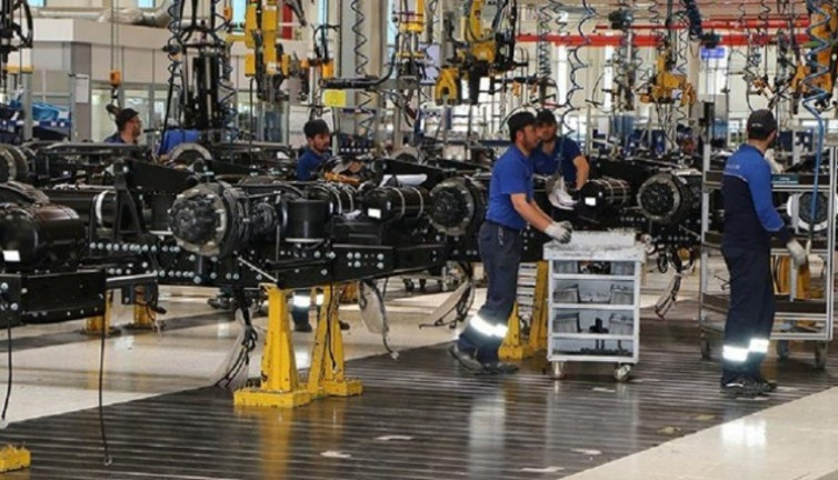 Sanayi üretimi Ağustosta düştü