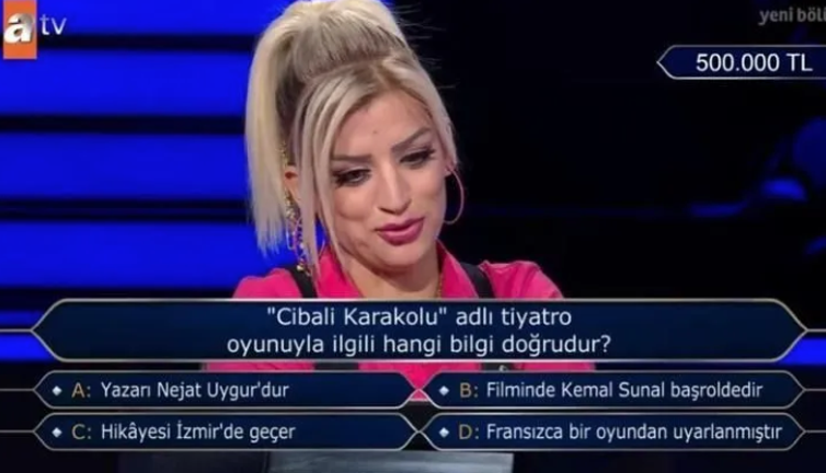 Kim Milyoner Olmak İster’de büyük ödüle 2 adım kala kaybettiren soru. Hayat hikayesiyle izleyenleri kahretti