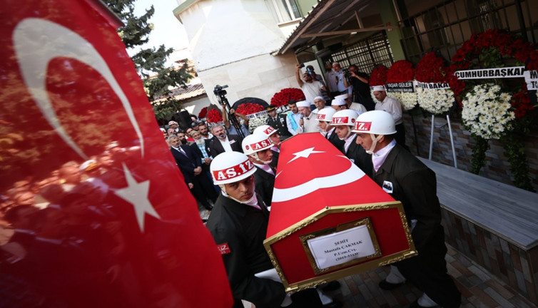 Pençe Harekatı şehidine son veda