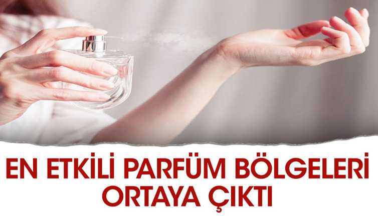 En etkili parfüm bölgeleri ortaya çıktı