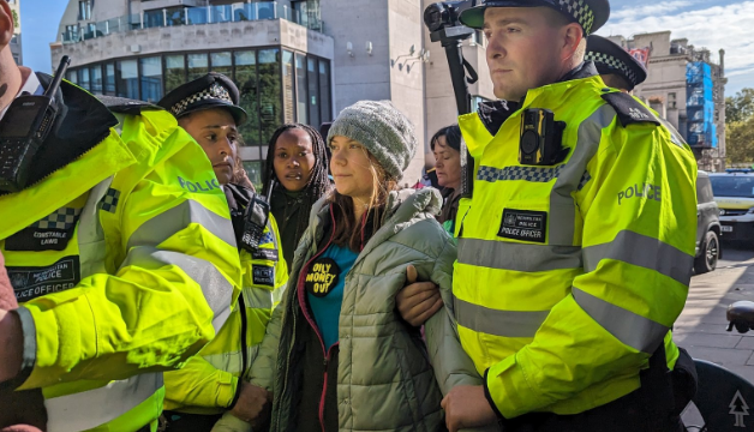 İsveçli aktivist Greta Thunberg tutuklandı