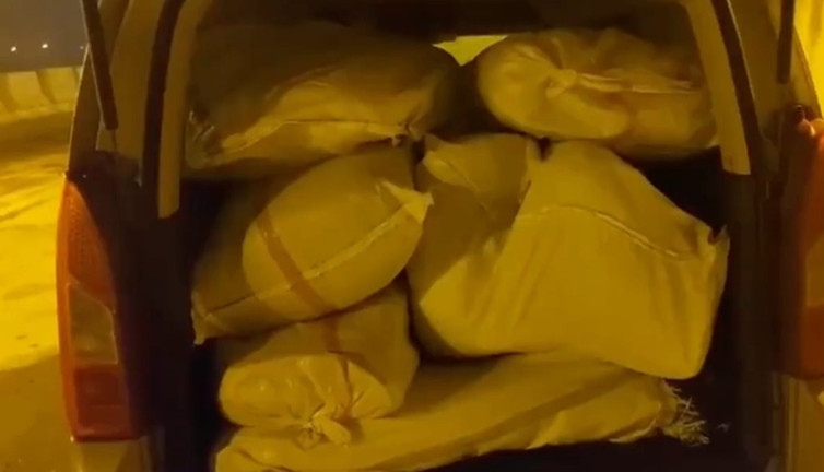 Erzincan’da ele geçirildi: Tam 161 kilo, piyasa değeri 100 milyon lira