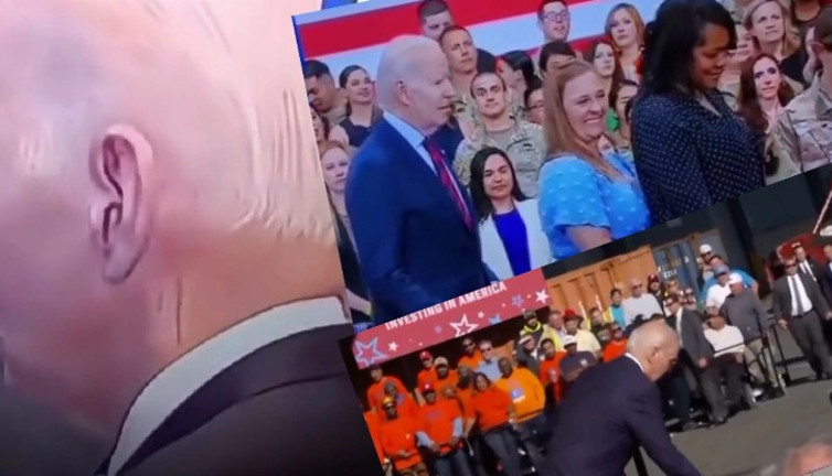 Joe Biden uzaylı mı? Dünya bu görüntüleri konuşuyor