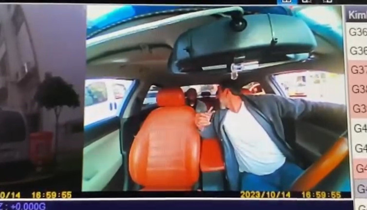 Takside taksiciyi öldürdü. Cinayet araç kamerasında
