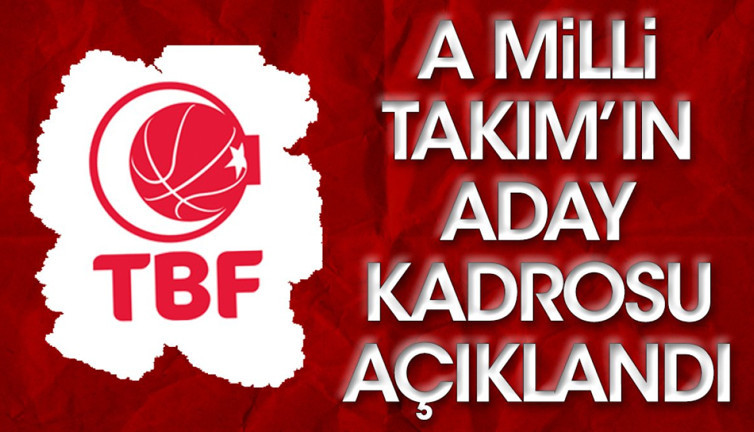 A Milli Takım'ın Avrupa Şampiyonası aday kadrosu açıklandı (30 Ekim 2023)