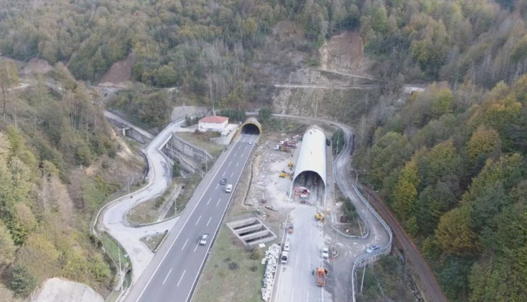 Sürücüler dikkat! Bolu Dağı Tüneli yarın trafiğe açılıyor