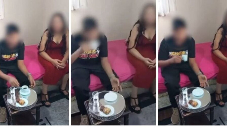 Çocuklara kız isteme töreni yaptılar. “Çizgi film karakterli tişört her şeyi özetliyor”